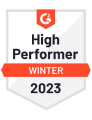 G2 High Performer Winter 2023