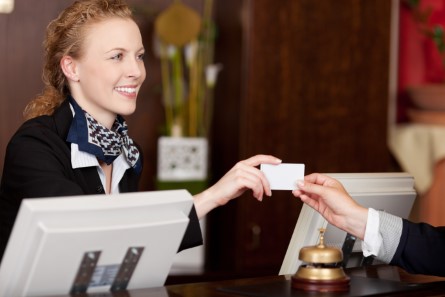 hotel reception