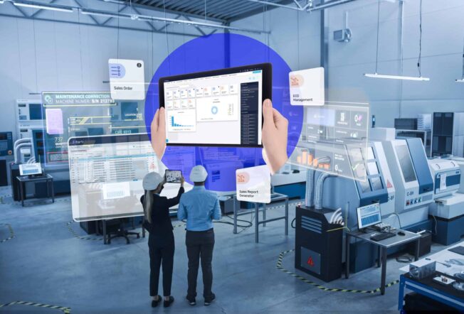 How ERP helps utilize data for informed decision-making in manufacturing?