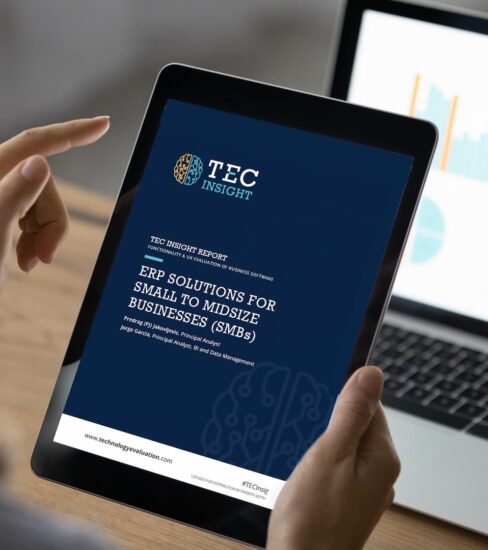 Priority Software ranked the #1 ERP for SMBs in 2025 by Technology Evaluation Centers (TEC)