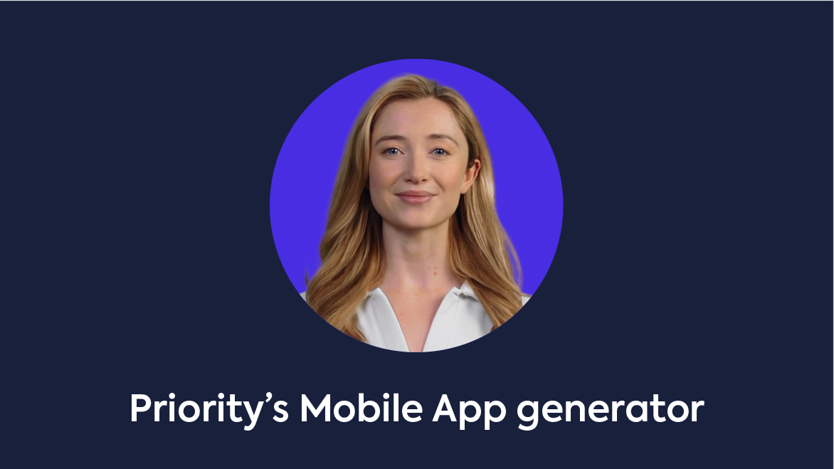 prioritys no code app generator 1