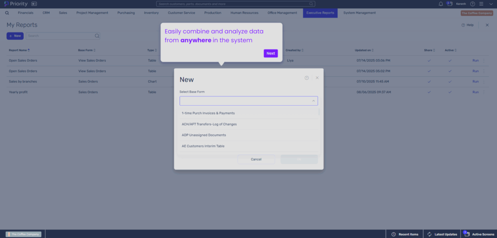 analytics screen 3