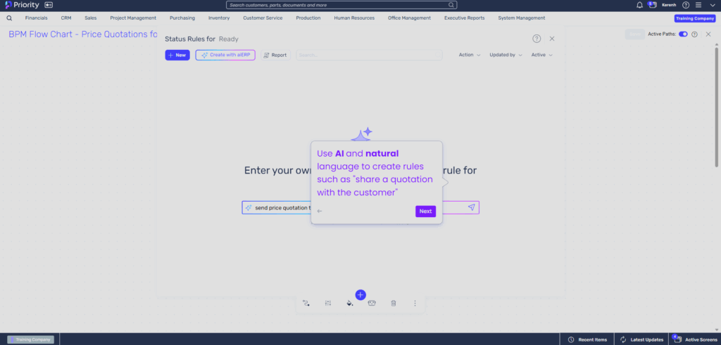 lead to cash sales crm screen 6