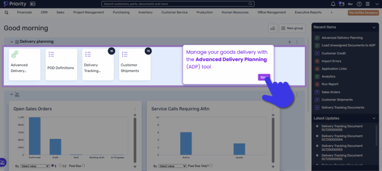 ADP mobile application