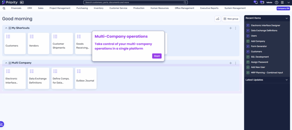 multi company