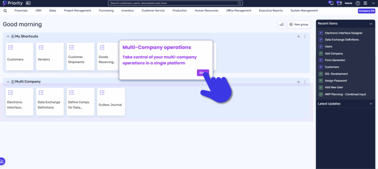 Multi-company